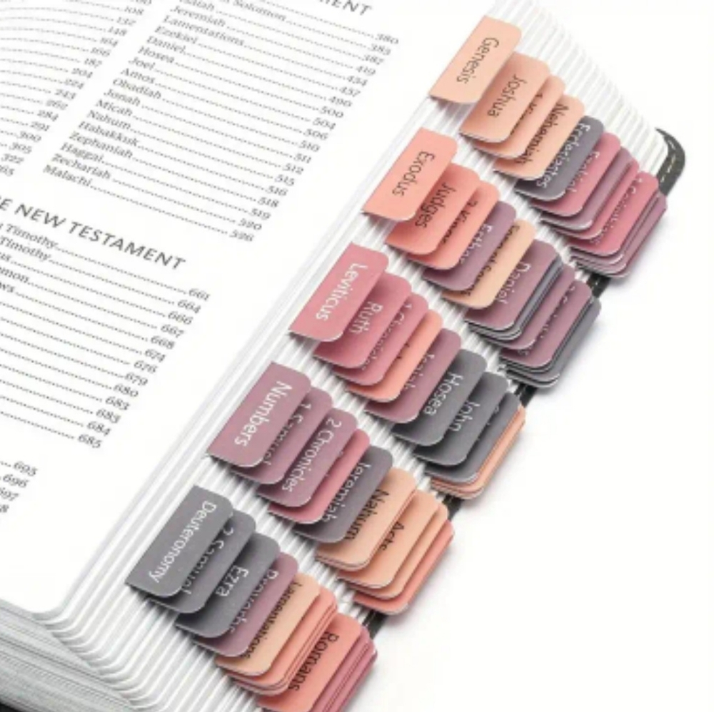 Boho Bible Index Tabs 75 Tabs
